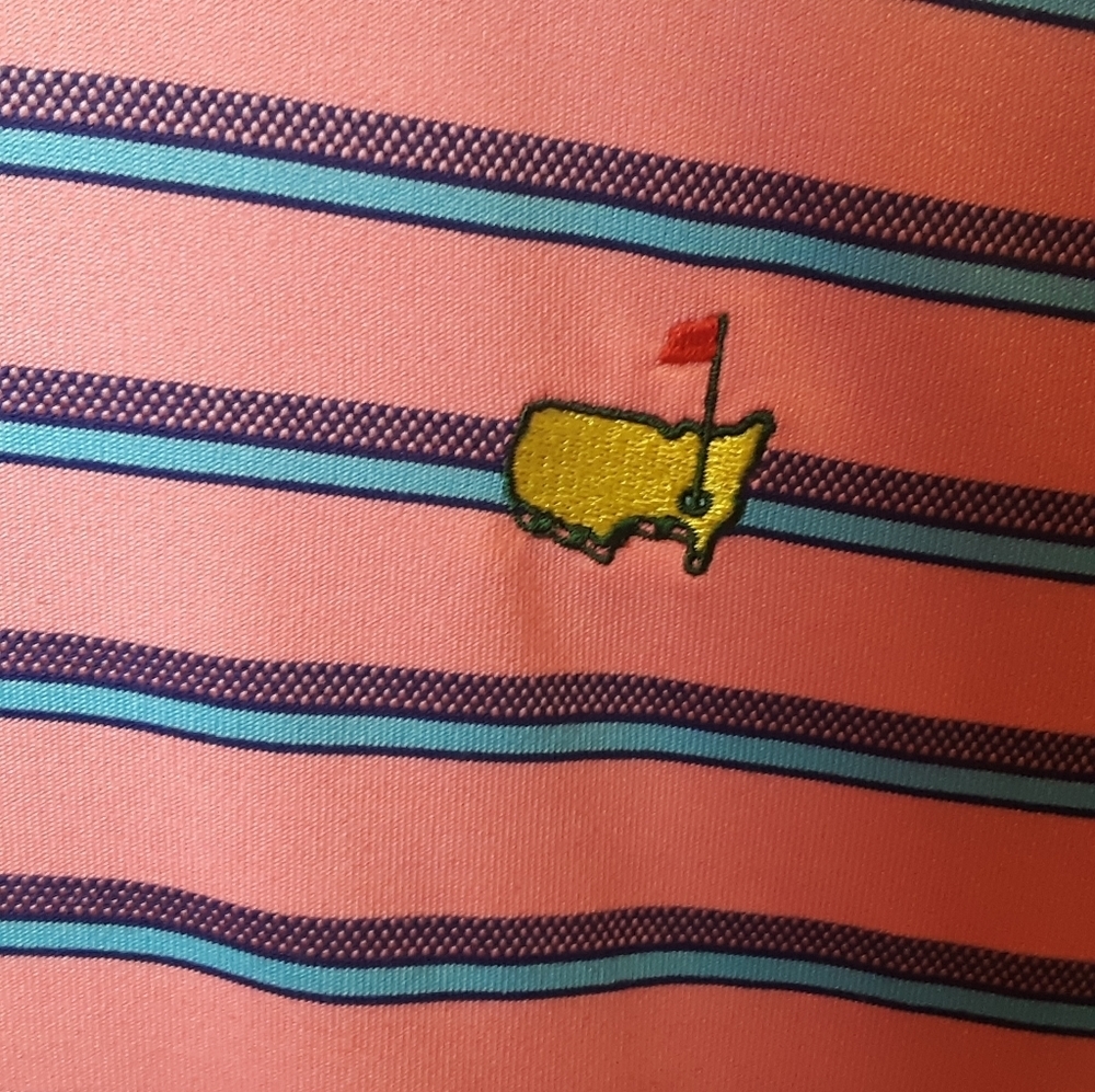 Masters Tech Augusta Masters Embroidered Logo Polo Men's Large - Picture 4 of 9